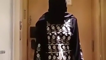 Arabic Chador-Clad Woman