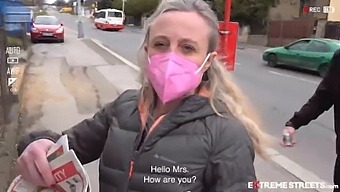 Public Sex With Vaginal Prolapse And Deepthroat Blowjob