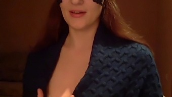 Russian Webcam Girl'S Solo Masturbation Session