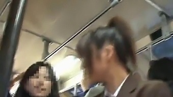 Voyeur Captures Japanese Girl'S Outdoor Tryst