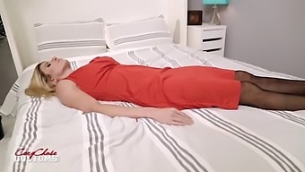 Busty Blonde Milf Gets Creampied On Webcam