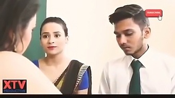 A Seductive Teacher Indulges In A Steamy Session With Her Eager Student