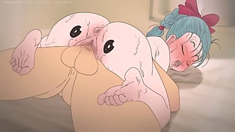 Bulma'S Buttocks Get Tattooed By Piplup In This Hentai Cartoon