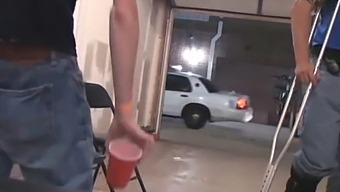 An Orgy Of Interracial Sex Ensues At A Party