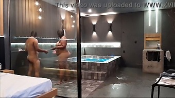 Top-Rated Sexual Encounter In Motel Bathroom