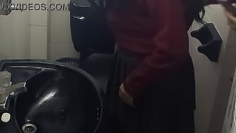 Real Footage Of Students Engaging In Bathroom Sex In A College Dormitory